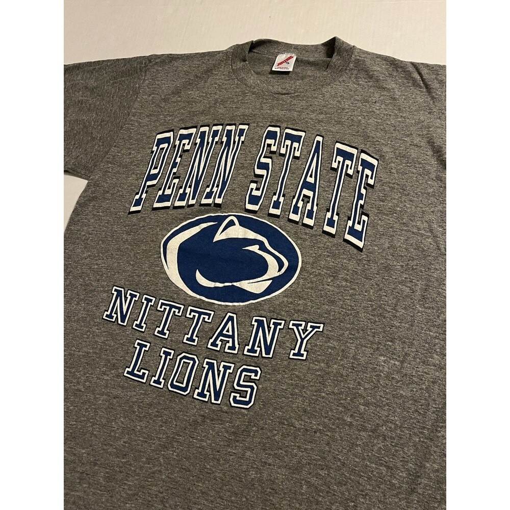 VINTAGE 90’s Penn State Nittany Lions NCAA T-Shirt XL Jerzees Made USA Football